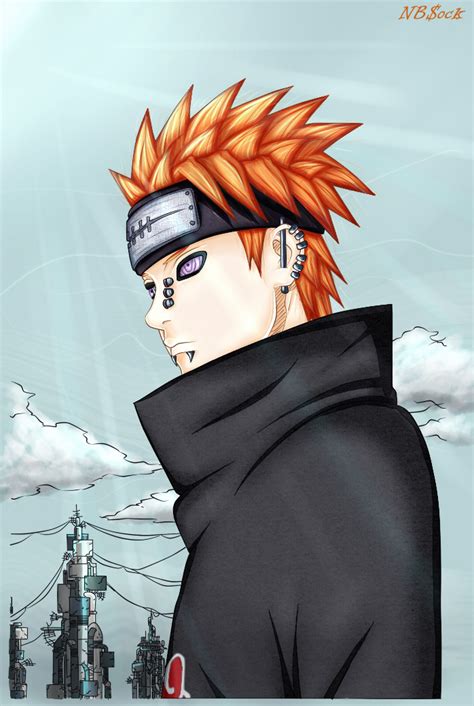 Pain | Naruto: Shippuden | Manga Coloring by NBSock on DeviantArt