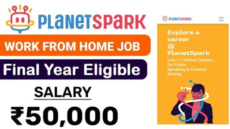 Planet Spark Job 2023 Free Job With Planet Spark Fresher Graduate