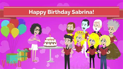 Happy Birthday Sabrina Youtube