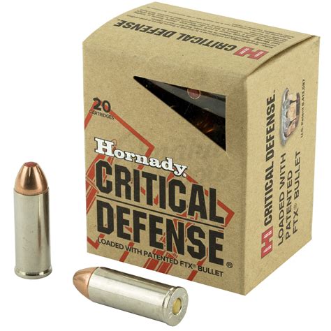 Hornady Critical Defense Colt Gr Ftx Omaha Outdoors