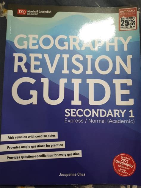 Secondary 1 Geography Hobbies And Toys Books And Magazines Textbooks On