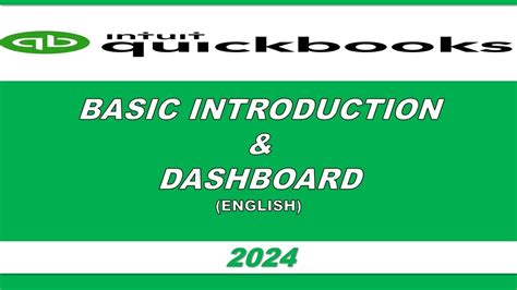 Basic Introduction Of QuickBooks QuickBooks Full Course QuickBooks