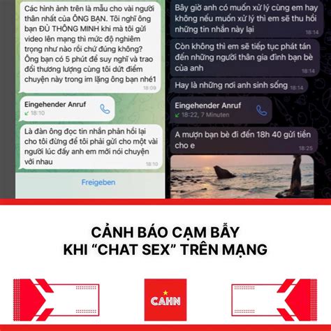 Cạm bẫy không ngờ khi chat sex trên mạng xã hội Công an Hà Nội đưa