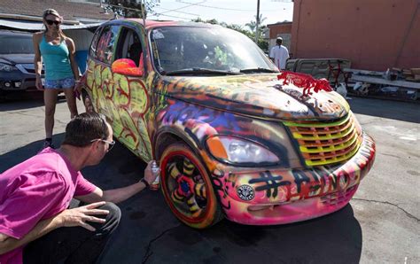 This Mschf Car Has Thousands Of Key Holders And It Just Passed Through