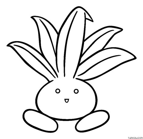 Oddish Coloring Pages Coloring Nation