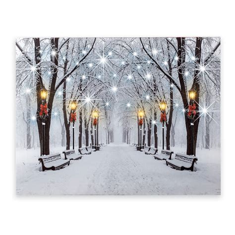 Lighted Park Canvas - Walmart.com