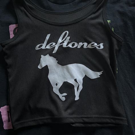 Deftones Tank Top Depop