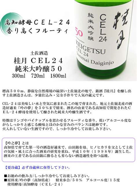 さとふるふるさと納税 高知市 桂月 Cel24 純米大吟醸50 1800ml 1本 日本酒 Docaxiijp