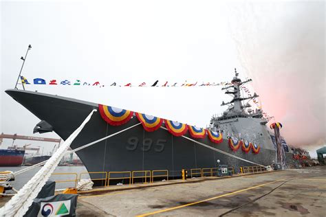 Lead Ship Of Kdx Iii Batch Ii Project Launched In South Korea Militarnyi