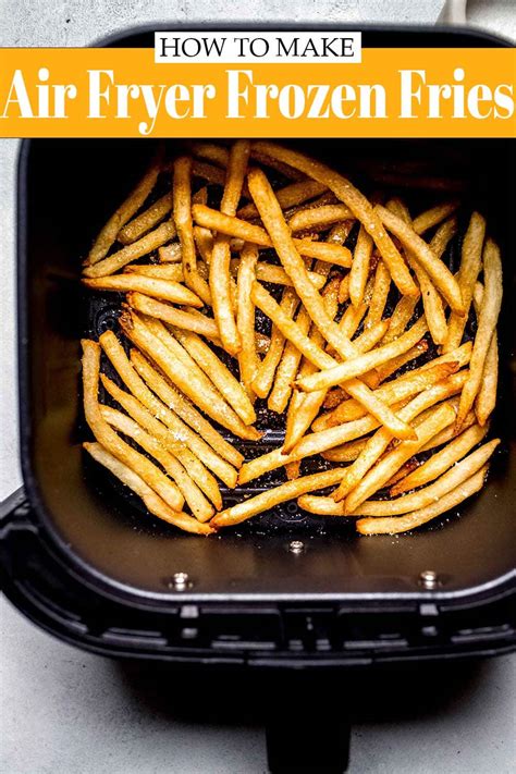 Air Fryer Frozen Shoestring Fries So Crispy