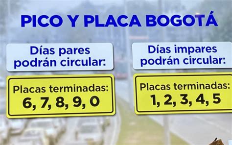 A Partir De Hoy De Enero Cambia El Pico Y Placa En Bogot Konuco