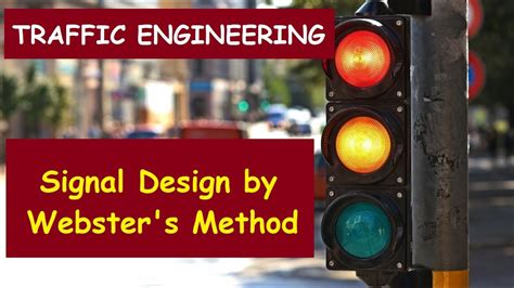 Websters Method Of Signal Design Traffic Engineering Youtube