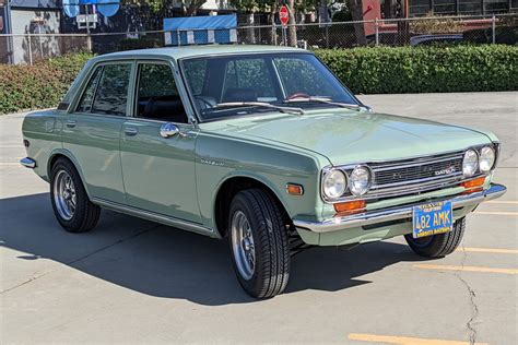 No Reserve L20 Powered 1971 Datsun 510 Sedan 5 Speed For Sale On BaT