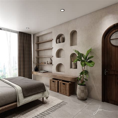 Wabi Sabi Bedroom Behance