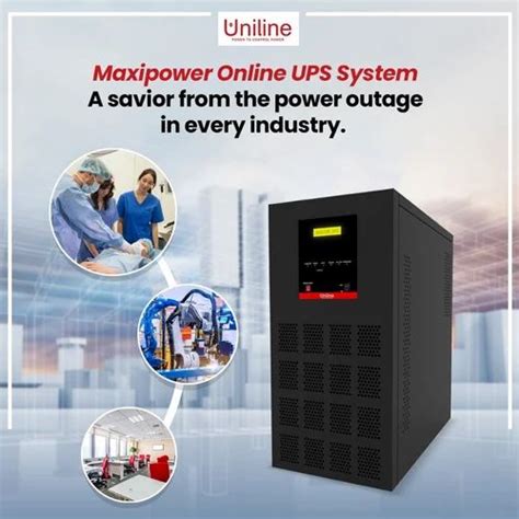 Maxipower 10 Kva Uniline Ups At Best Price In New Delhi By Uniline