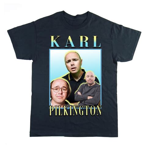 Karl Pilkington Homage T Shirt Karl Pilkington Tv Fan Tee The Ricky