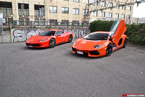 Lamborghini Huracan Vs Ferrari