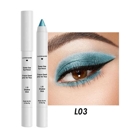 Juego De Sombras De Ojos Y Delineador De Ojos En Crema Met Lica Pro