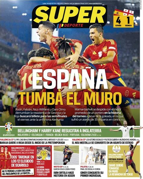 Capa Jornal Superdeporte Julho Capasjornais Pt