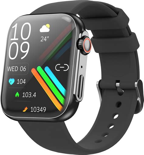 Iowodo Smartwatch Damen Herren Oximeter Herzfrequenz Schlaf