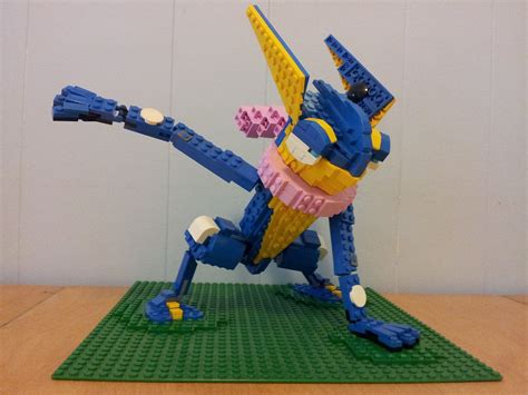 Lego Greninja Lego Pokemon Lego Dark Type Pokemon