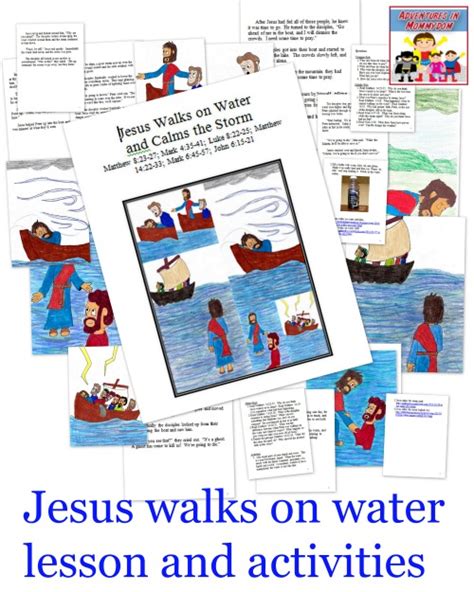 Jesus Feeds The 5000 And Jesus Walks On Water