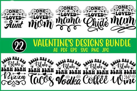 Valentines Day Designs Bundle Graphic By Creativealamin531 · Creative