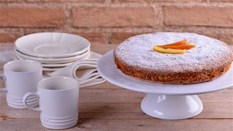 Tarta Naranja Y Almendras Alma Obreg N Receta Canal Cocina