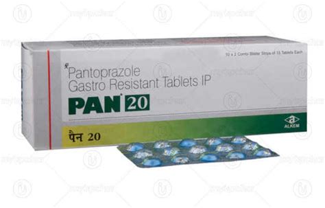 Pan 20 Tablet Uses Price Dosage Side Effects Substitute Buy Online