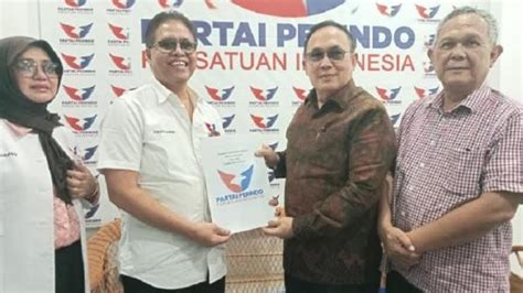 Datangi Dpw Perindo Mantan Wali Kota Palembang 2 Periode Ambil