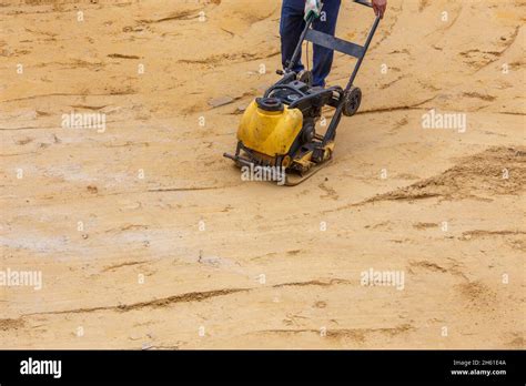 Vibratory Soil Compactor Hi Res Stock Photography And Images Alamy