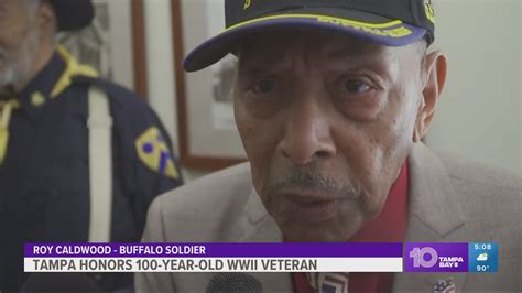 100 Year Old Buffalo Soldier Honored In Florida