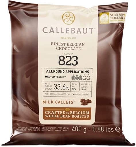 Czekolada Callebaut 823 MLECZNA Do Pralin 400g 10710237186 Allegro Pl