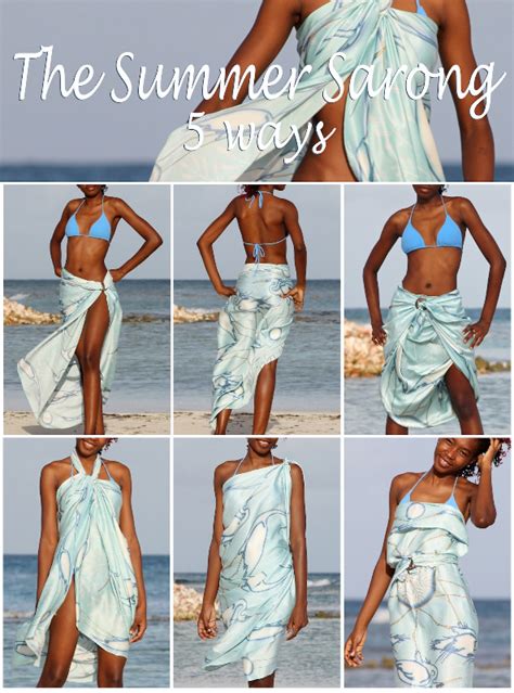 Ways To Tie A Sarong Artofit