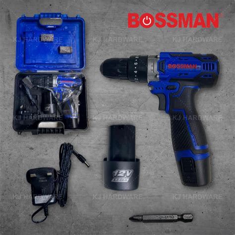 Bossman Battery Cordless Impact Hammer Drill 12v Bic 12冲击电钻