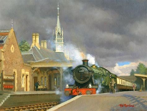 Rob Rowland Great Malvern Station On The Gloucestershire And