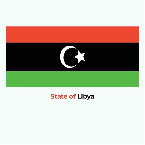 The Libya flag 29203693 Vector Art at Vecteezy