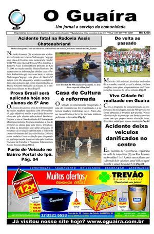 Calaméo Jornal O Guaira