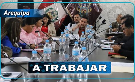 Realizan Primera Sesión Ordinaria Del Consejo Regional Y Definen