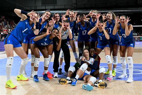 Parigi 2024 Le Azzurre Del Volley In Finale Per L Oro News Olimpiadi