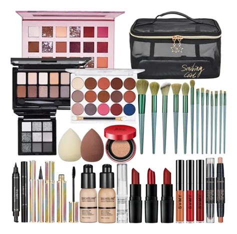 Um Kit De Maquiagem - Kit De Maquiagem Tudo-em-um, Kit De Maquiagem De Viagem, Kit ...