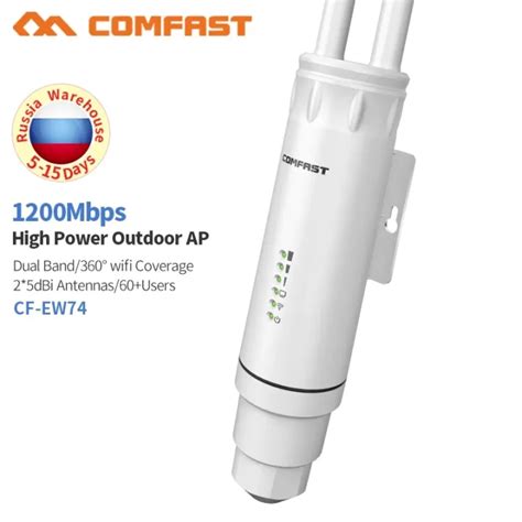 Outdoor WiFi Booster Outdoor AP Wi-Fi Booster 2.4G+5GHz PoE Access ...