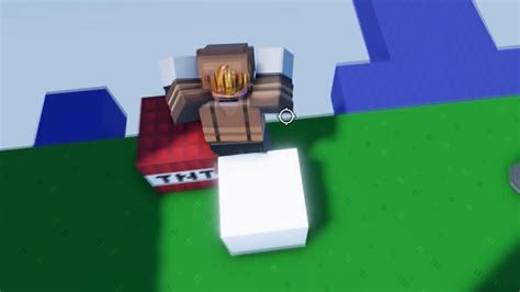 Double Tnt Jump In Roblox Bedwars Youtube