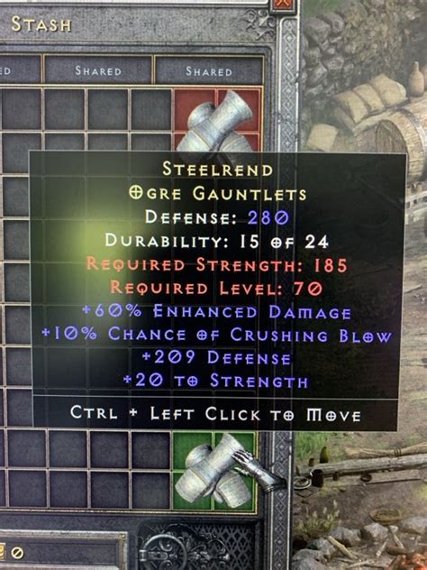 Godly Steelrend For Trade Topic D2jsp