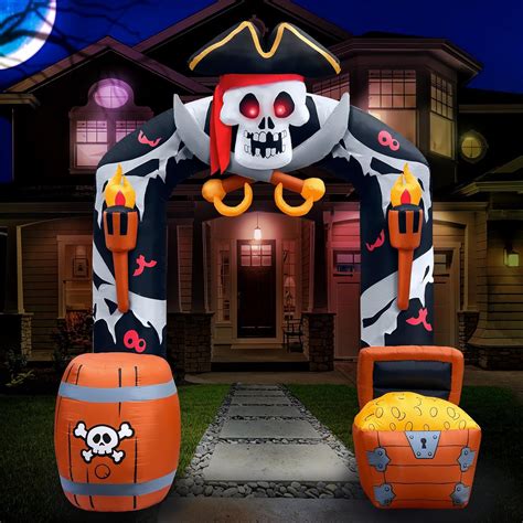 Amazon Holidayana Halloween Inflatables Ft Pirate Archway