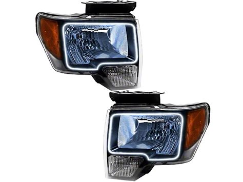 Oracle F 150 Oe Style Headlights With Led Halo Chrome Housing Clear Lens T538909 09 14 F 150