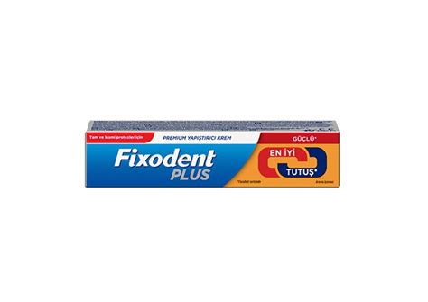 Fixodent Plus En İyi Tutuş Diş Protez Yapıştırıcı Krem 40 gr | ECZARAFI ...