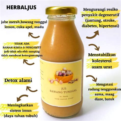 Jual Jus Bawang Putih Tunggal Bawang Putih Tunggal Jahe Merah Madu