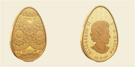 Canada’s mint releases 2023 pure gold pysanka coins - Ukrainian World Congress - Ukrainian World ...