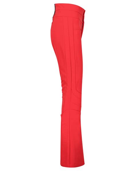 PERFECT MOMENT Damen Skihose AURORA HIGH WAIST FLARE PANT In Rot Kaufen